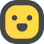 Happy face icon